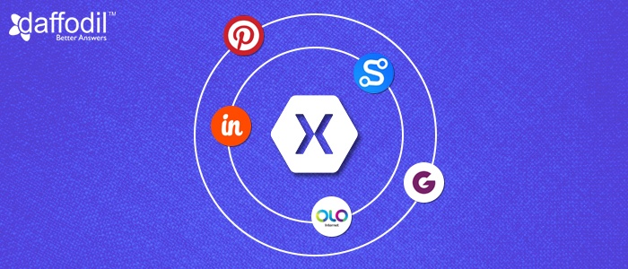 Popular apps that ae built using Xamarin