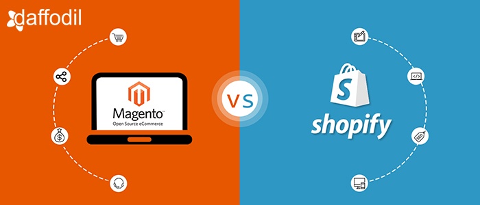 magento vs shopify for ecommerce development