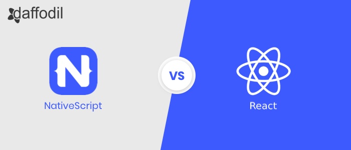 nativescript vs react native