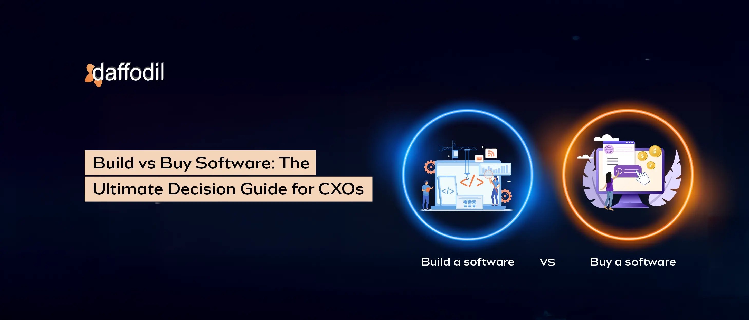 Build vs Buy Software- The Ultimate Decision Guide for CXOs copy