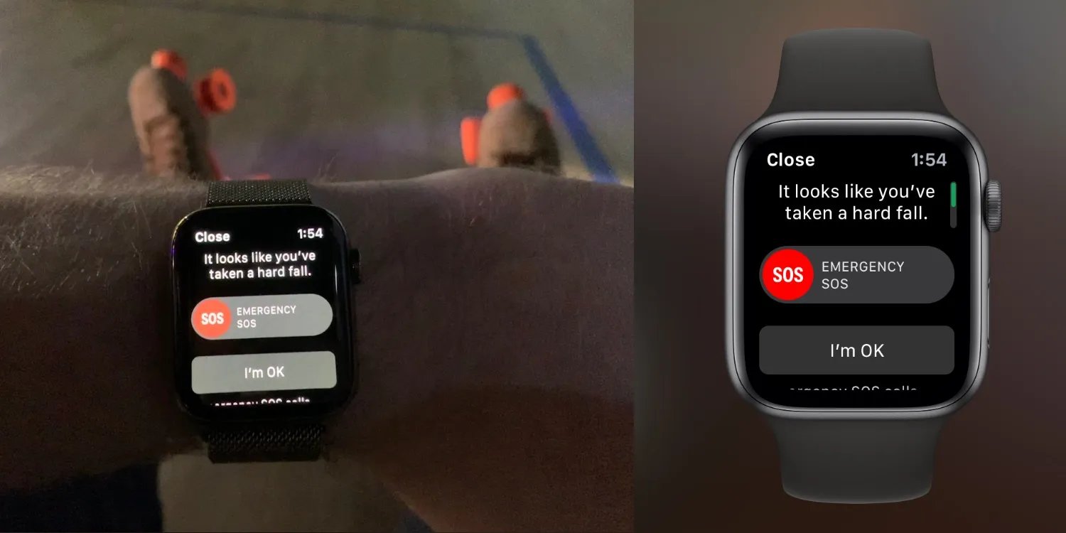 Fall detection- Apple watch