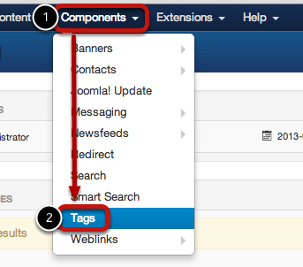 Joomla 3.1 Tags Feature1