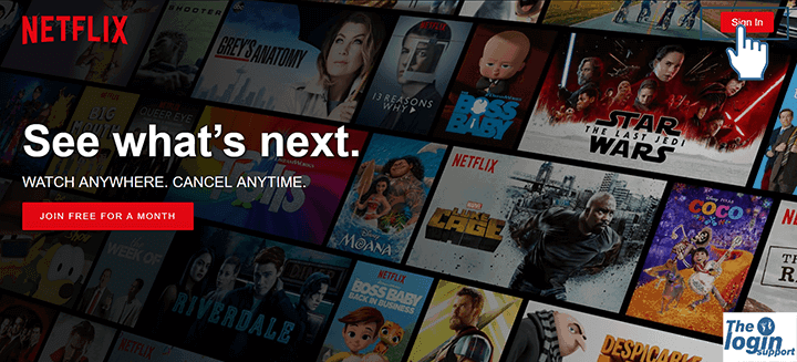 Netflix-login-homepage