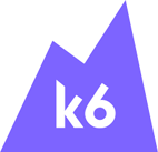 k6 logo