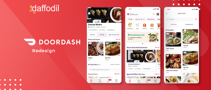 Redesigning Doordash App Using Design Thinking Approach