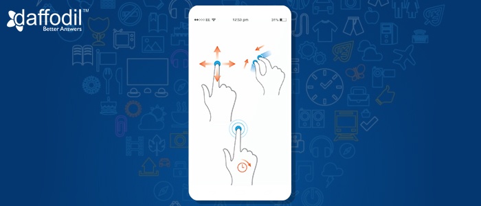 Mobile App Design: Introducing In App gestures to your Users